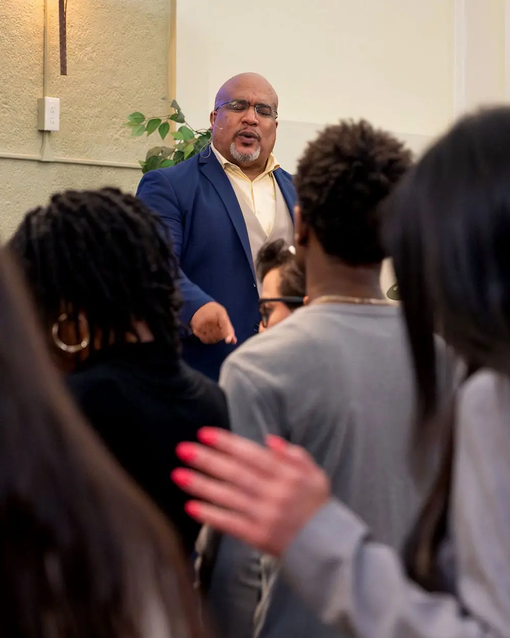 Church family gathered at a recent event at The FLOW Kingdom Ministries